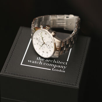 Swiss Made Men's Personalised Watch, 5 of 8