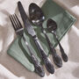 Fairley Black Four Piece Cutlery Set, thumbnail 1 of 4