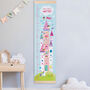 Personalised Fairy Castle Height Chart, thumbnail 1 of 8
