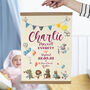 Personalised Cotton Christening Print, thumbnail 2 of 9