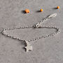 Star Charm Bracelet In Sterling Silver, thumbnail 1 of 8