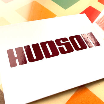 Personalised Name Sticker Waterproof Custom Decal, 11 of 12