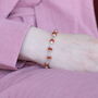 Sterling Silver Rudraksha Hindu Unsex Bracelet, thumbnail 1 of 6