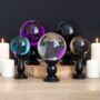 Mystical Purple Crystal Ball On Stand, thumbnail 3 of 3