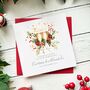 Christmas Wedding Card, Personalised, thumbnail 4 of 5