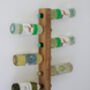 Wooden Wall Mounted Engraved Wine Rack, thumbnail 4 of 9