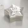 Personalised 'Love You To The Stars' Star Trinket Box, thumbnail 2 of 3
