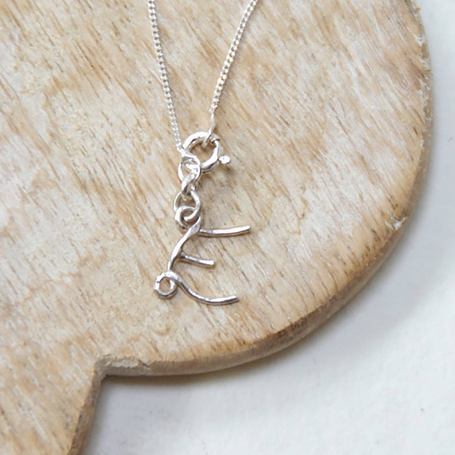 Personalised Snow Goose Necklace By By Emily | notonthehighstreet.com
