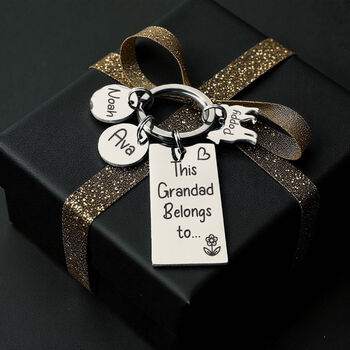 Personalised Modern Keyring Gift, 2 of 11