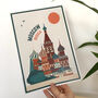 Moscow Travel Print, thumbnail 3 of 3