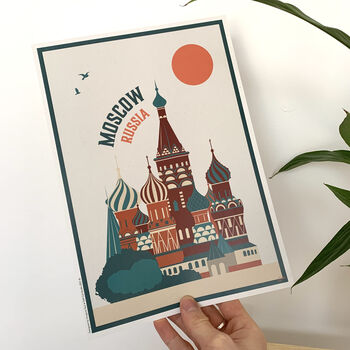 Moscow Travel Print, 3 of 3