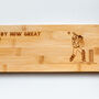 Personalised Cricket Snacks Sharing Platter Bamboo Board, thumbnail 2 of 5