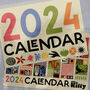 2024 Wire Bound Calendar, thumbnail 1 of 12