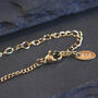 Daisy Bracelet 18k Gold Plated Floral Jewellery, thumbnail 6 of 7