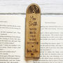 Personalised Teachers Wooden Bookmark Gift Thank You, thumbnail 2 of 10