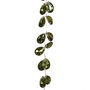 Beaded Laurel Leaf Wired Garland, thumbnail 6 of 7