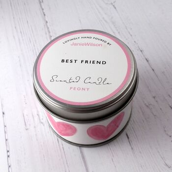 Happy Birthday Card And Candle Gift: Pink Heart, 3 of 5