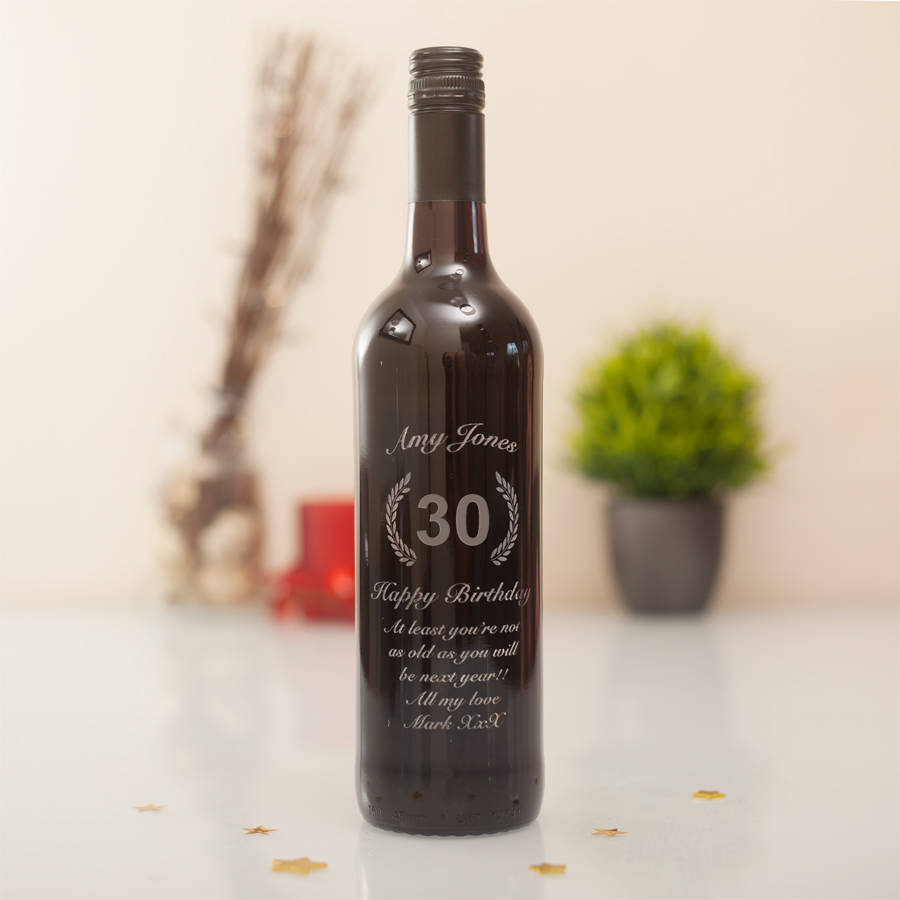 Personalised Engraved Wine For Any Age, 1 of 5