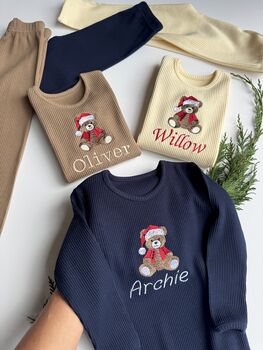 10 Designs Christmas Family Matching Loungewear Pyjamas Personalized Clothing Christmas Gift, 5 of 12