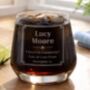 Personalised Etched Rum Glass, thumbnail 5 of 7
