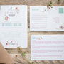 Free As A Bird Wedding Stationery, thumbnail 2 of 10