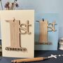 Personalised Wooden First Holy Communion Card Engraved Baptism Gift, thumbnail 10 of 12