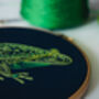Frog Embroidery Kit, thumbnail 3 of 10