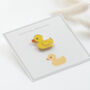 Duck Enamel Pin On Bespoke Giftcards, thumbnail 6 of 12