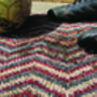 My Mat Washable Cotton My Candy Spice Zig Zag 50 X 75, thumbnail 1 of 3