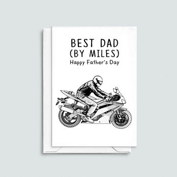 Motorbike Father's Day Card, 2 of 2