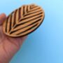 Palm Leaf Oak Wood Coaster Plant Lover Plant Herb Leaf, thumbnail 8 of 9