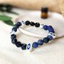 Aromatherapy Essential Oil Diffuser Evil Eye Bracelet, thumbnail 1 of 5