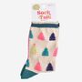 Women's Bamboo Socks Multicoloured Christmas Tree, thumbnail 5 of 5