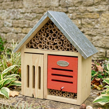Large Wooden Insect Hotel, Bee Hotel And Bug House, 2 of 12