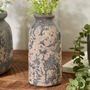 Soire Blue Floral Ceramics Collection, thumbnail 4 of 4