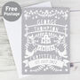 Personalised Papercut Style Card, thumbnail 7 of 10