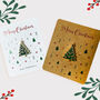 Christmas Tree Enamel Pin Badge Brooch, thumbnail 2 of 7