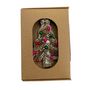 Kitsch Christmas Tree Brooch, thumbnail 2 of 3