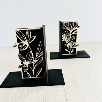 Elegant Floral Bookends, 2 of 3