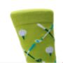 Novelty Fun Socks Size Five To Nine ~ Golf Theme Socks, thumbnail 3 of 6
