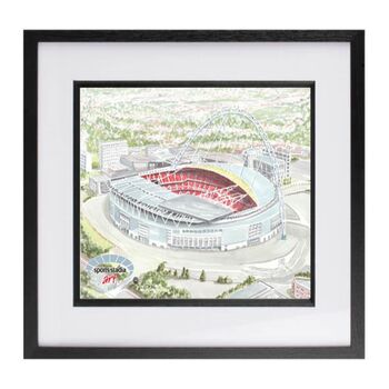 Wembley Stadium Fine Art Print, 3 of 3