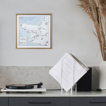 Personalised Map Print Of Where You Live Or Somewhere Special, 4 of 12