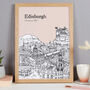 Personalised Edinburgh Print, thumbnail 7 of 10