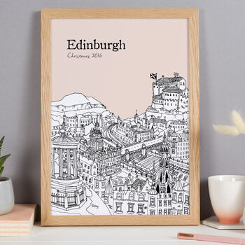 Personalised Edinburgh Print, 7 of 10