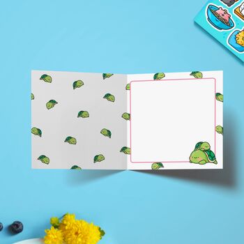 Turtle Card | Cute Greetings Card, 4 of 5