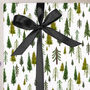 Three Sheets Of Christmas Forest Wrapping Paper, thumbnail 2 of 2