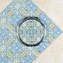 Art Deco Blue Green Compact Mirror And Lens Cloth Set, thumbnail 12 of 12