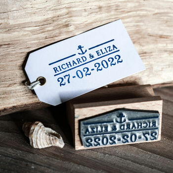 Nautical Save The Date Stamp, 4 of 6