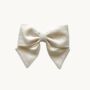 Children's Linen Hair Bow, thumbnail 3 of 3