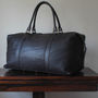Personalised Supersize Leather Holdall, thumbnail 5 of 11